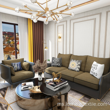 Kain sofa keratan moden isi rumah